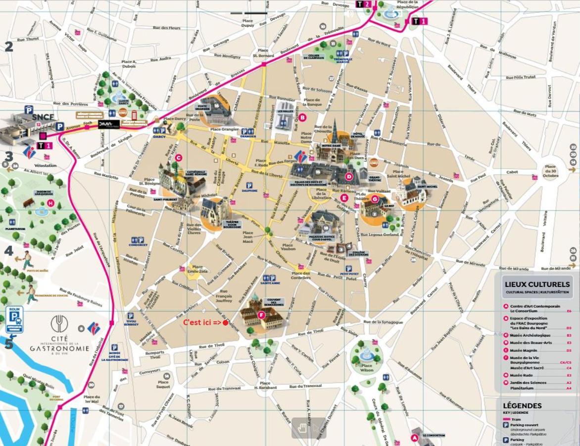Belle Vue Centre-Ville Historique De Dijon. Екстер'єр фото